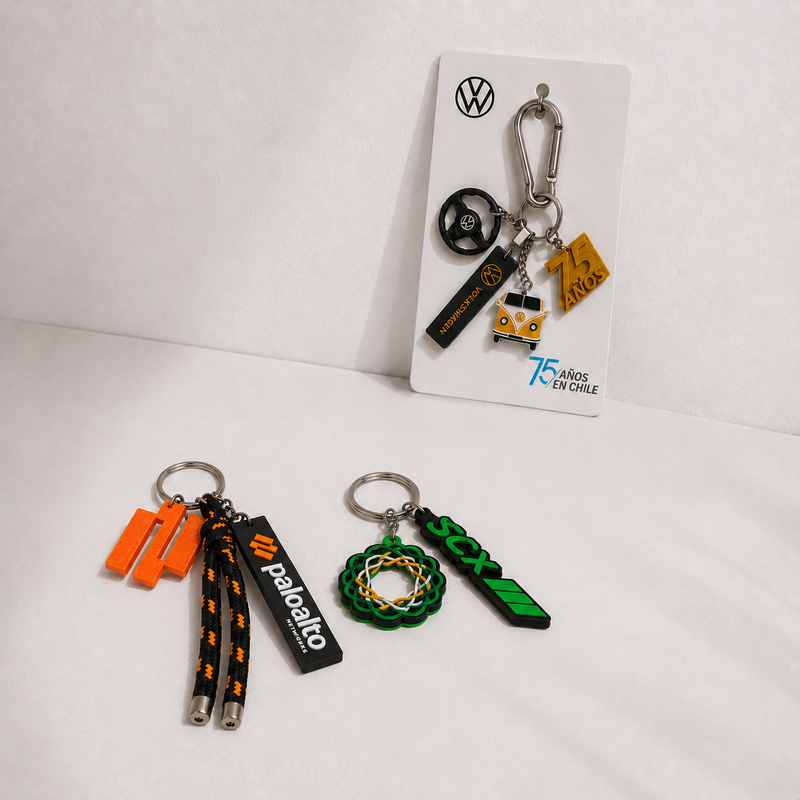 Llaveros 3D personalizados