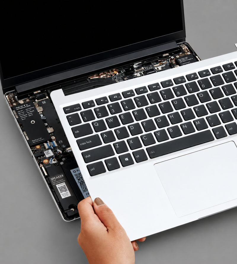 CAMBIO DE TECLADO Y/O TRACKPAD