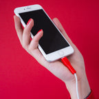 Set Protector de cable iPhone/iPad Rojo - FackMac