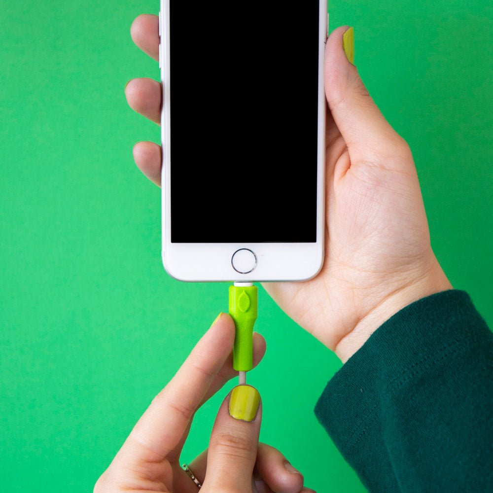 Set Protector de cable iPhone/iPad Verde - FackMac