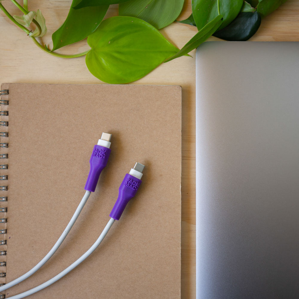 Set Protector USB-C Morado - FackMac