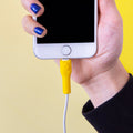 Set Protector de cable iPhone/iPad Amarillo - FackMac
