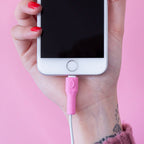 Set Protector de cable iPhone/iPad Rosado - FackMac